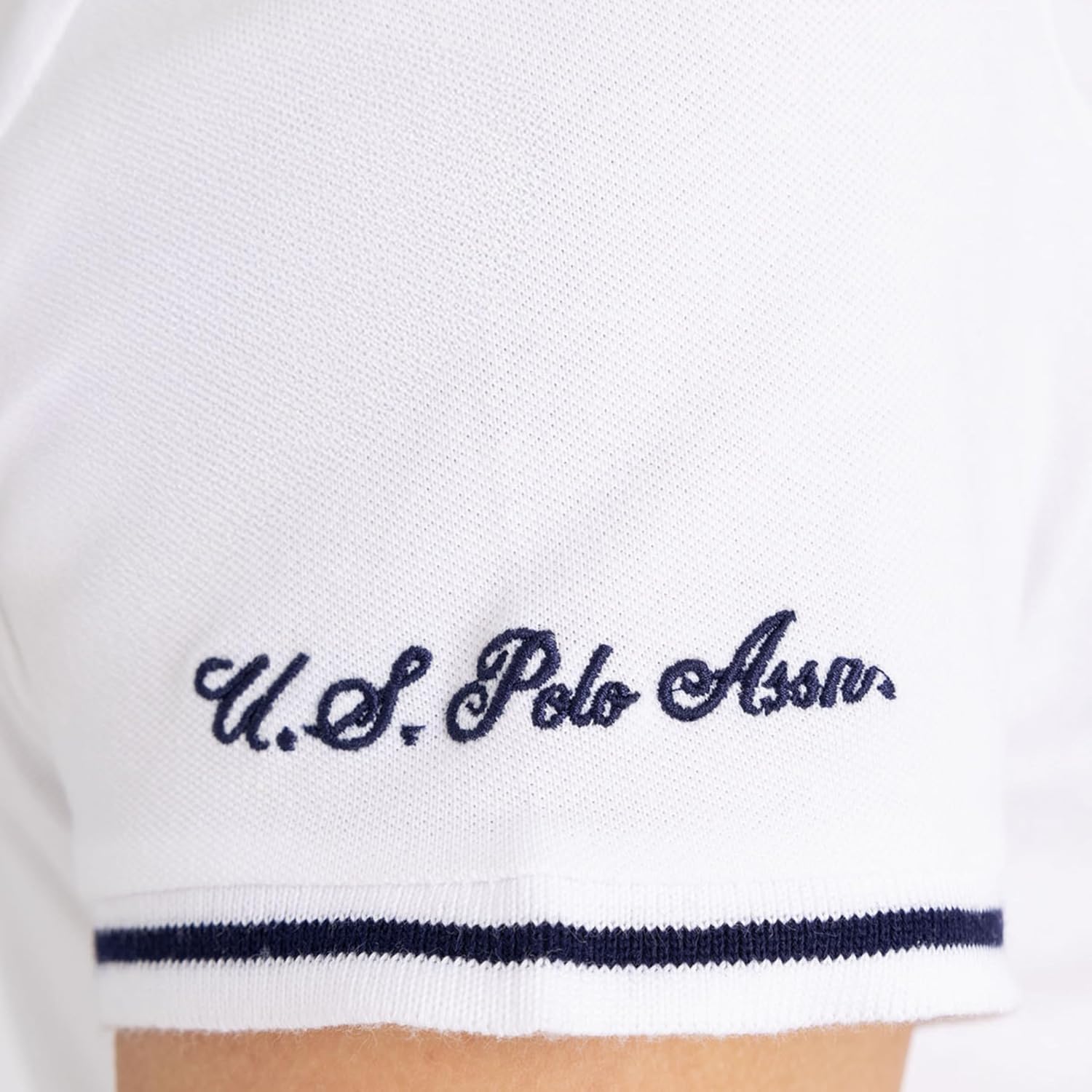 U.S. Polo Assn. Womens Double Tipped Polo Shirt