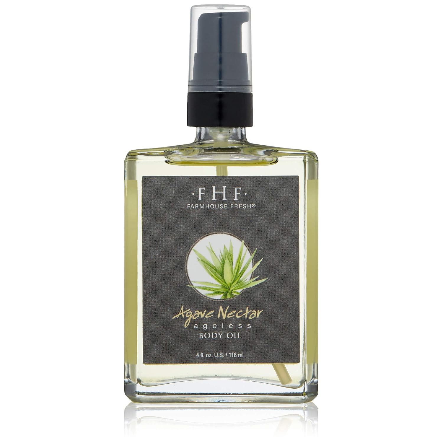 Farmhouse Fresh Agave Nectar Ageless Body Oil, 4 Fl Oz (Pack Of 1)