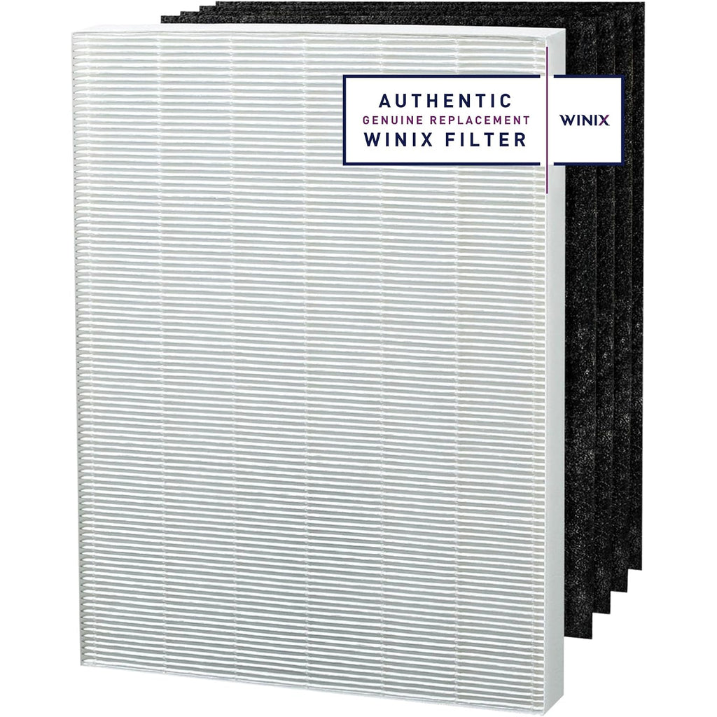 Genuine Winix 115115 Replacement Filter A For C535, 5300-2, P300, 5300, White/Black