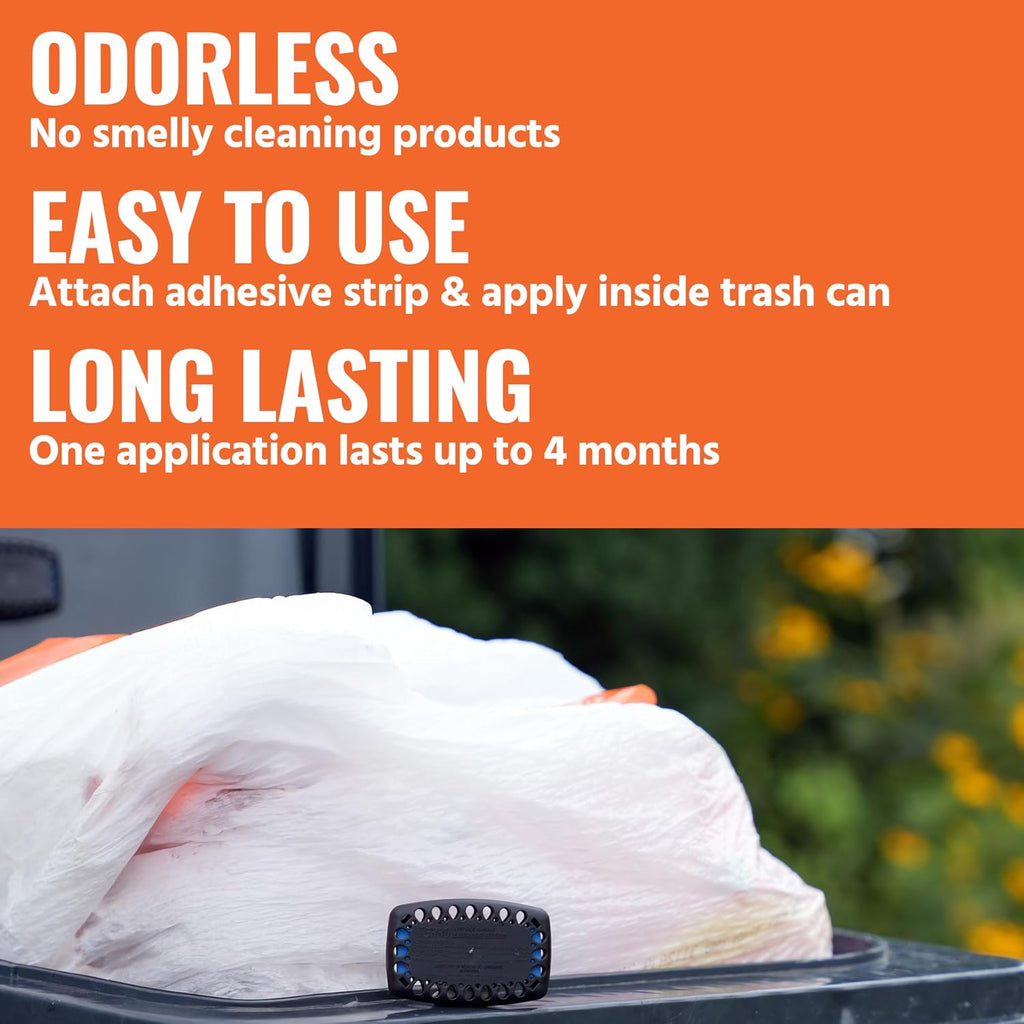 Terro Garbage Guard Trash Can Insect Killer, 1-Pack | Kills Flies, Roaches, Maggots, Beetles, And Insects, 4-Month Long-Lasting Protection For Outdoor Pest Control & Bug Barrier