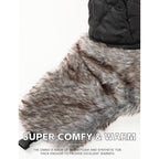 Buauty Fur Trapper Hat for Men Women Winter Windproof Soft Russian Ushanka Hats with Warm Ear Flaps & Removable Mask