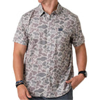 Burlebo Men’S Short Sleeve Performance Button Up – Lightweight, Quick-Dry, Comfortable Shirt For Outdoor & Everyday Wear