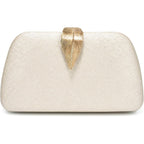 SWEETV CHUNLI Glitter Clutch Purses for Women Elegant Evening Bag for Parties, Weddings, and Formal Events