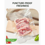 Syntus 11" X 150' Vacuum Sealer Bags For Food With Cutter, Vacuum Sealer Bags Roll Keeper Bpa-Free Heavy-Duty Commercial Grade For Food Storage, Meal Prep And Sous Vide