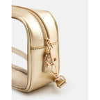 Yarnic Clear Bag Stadium Approved, PVC Transparent Crossbody Purse Small Clear Crossbody Bag with Adjustable Shoulder Strap