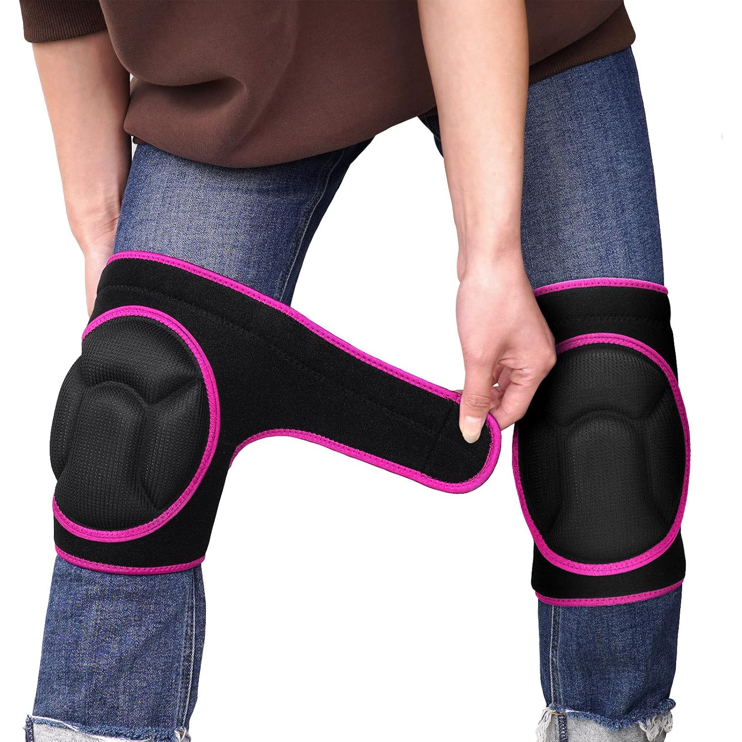 Women Men Knee Pad Suitable For House Working, Floor And Carpet Cleaning, Gardening Maintain, Construction Work, High Elastic Fabric Men Knee Pads Protect Knee Safety