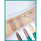 Erinde 4 Colors Eyeshadow Stick, Eye Brightener Stick, Shimmer Creamy Eye Shadow Makeup, Long Lasting Waterproof Glitter Highlighter Eye Liner Pencil Set