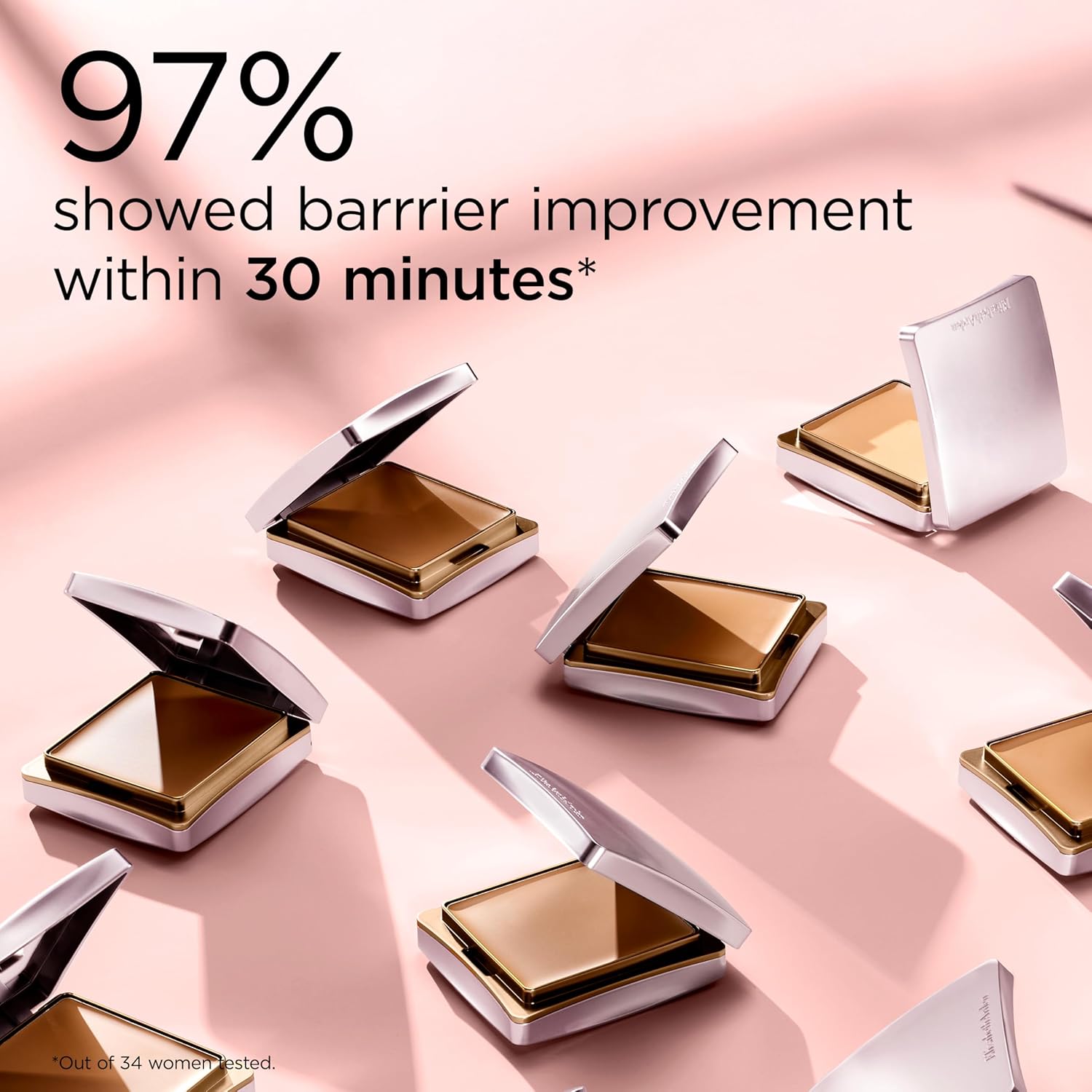 Elizabeth Arden Flawless Finish Sponge-On Cream Foundation Makeup, Medium-to-Full Coverage, Includes Compact & Applicator