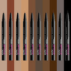 NYX PROFESSIONAL MAKEUP Lift & Snatch Eyebrow Tint Pen, Espresso