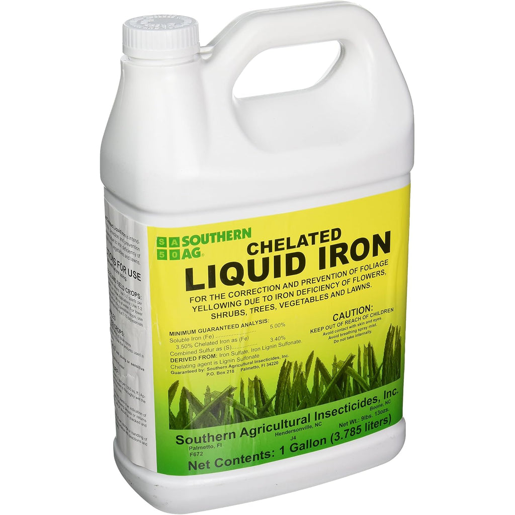Southern Ag Chelated Liquid Iron, 1 Gallon