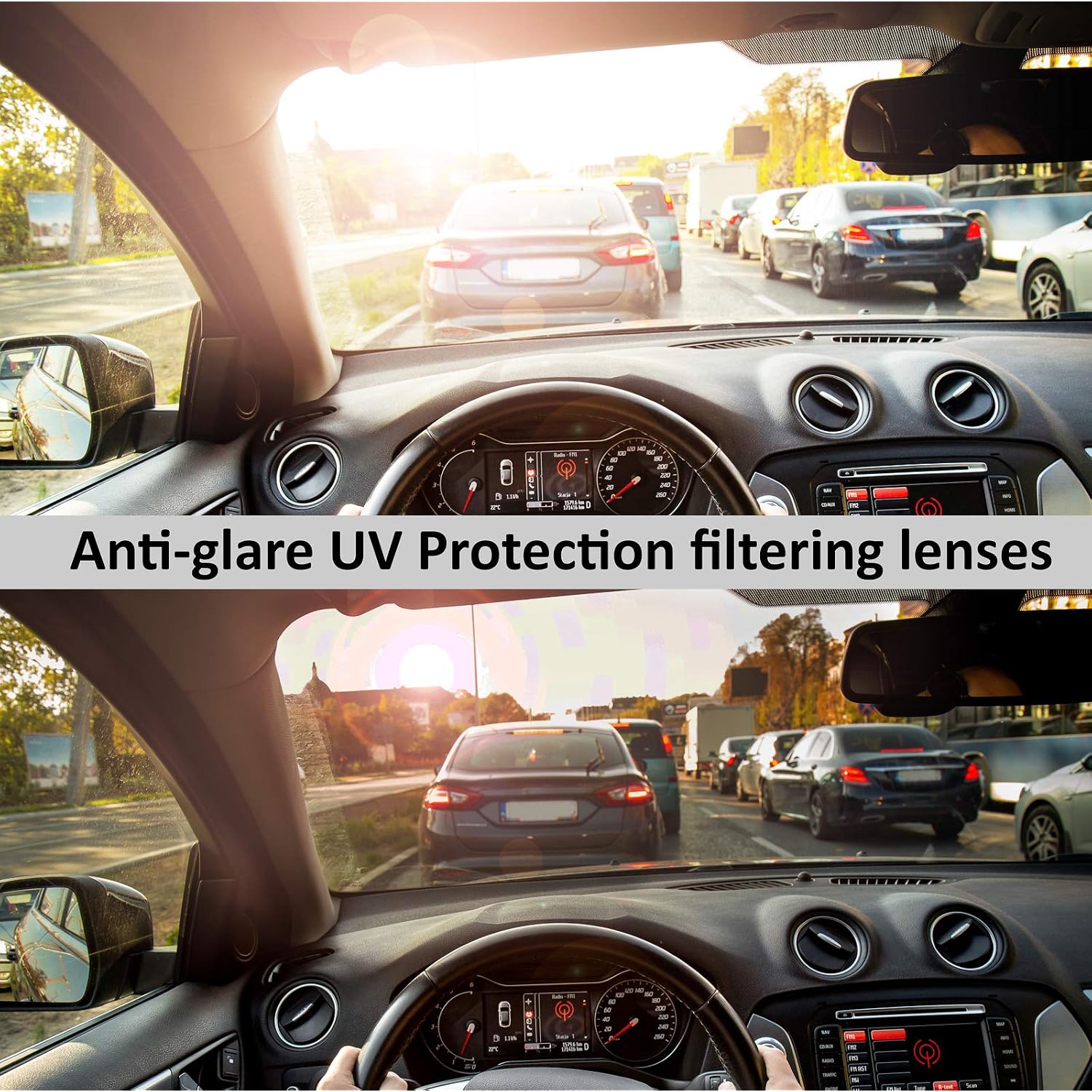 Fit Over Wrap Sunglasses Polarized Lens Wear Over Eyeglasses 100% Uv Protection For Men And Women