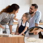 Bench Scraper, Stainless Steel Dough Scraper, Pastry Scraper, Pizza And Dough Cutter Multi-Purpose Scraper/Chopper, Pizza Cutter Food Chopper Baking Supplies Kitchen Gadgets, Black