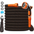 50Ft Ultra Lightweight Garden Hose, Flexible Water Hose, 10 Function Nozzle,Leak-Proof,Swivel Handle Non-Slip, Non-Kink Heavy-Duty Hose For Yard,Car,Rv,Outdoor Non|Expandable(50Ft)
