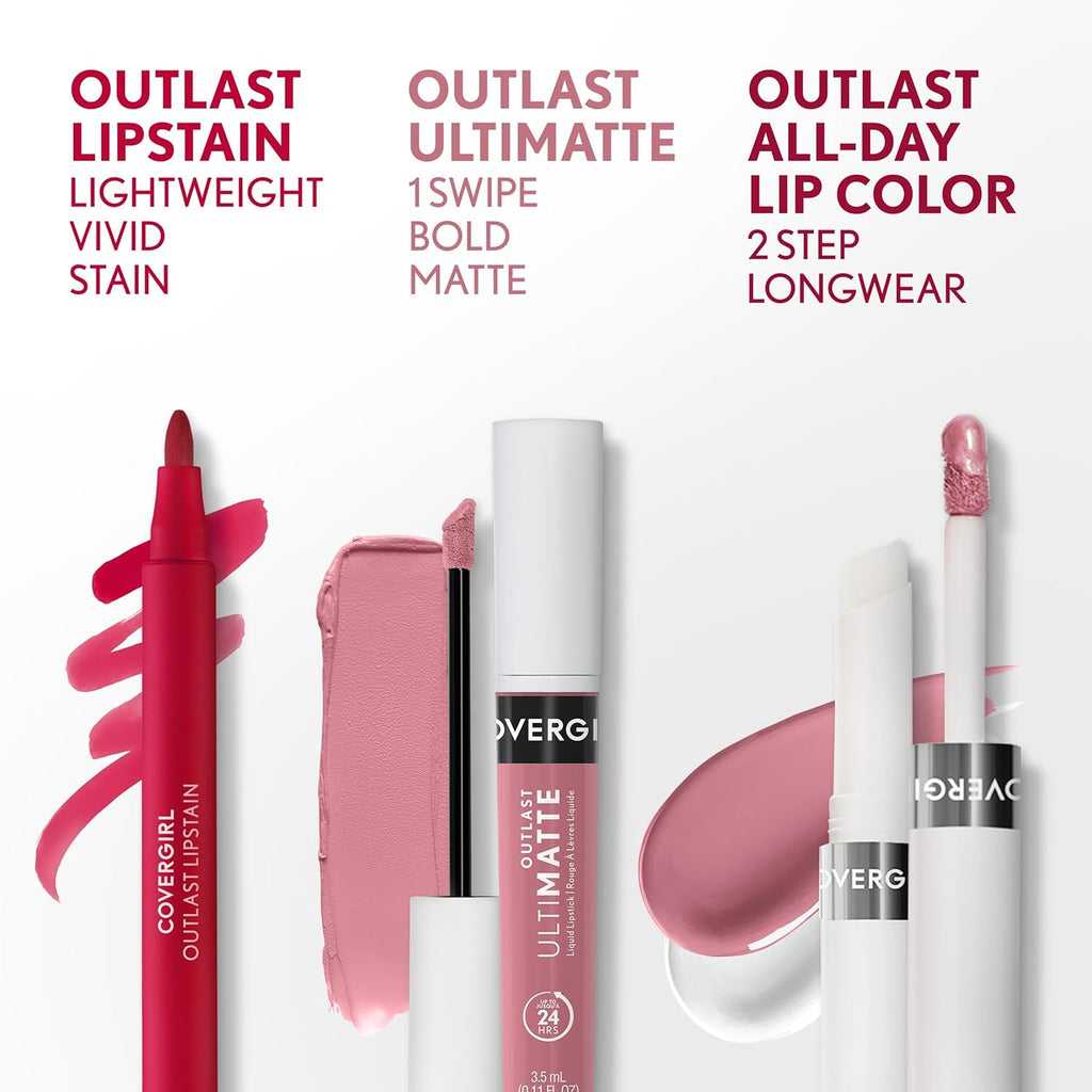 COVERGIRL Outlast Lipcolor Mauve Muse 585 0.06 Fl Oz