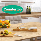 Knife Drawer Organizer (Natural, 7 Knives Organizer)