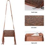 Montana West Western Purse For Women Crossbody Bag Wristlet Clutch Purse