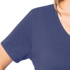 Fruit Of The Loom Women'S Short Sleeve V-Neck T-Shirt, 2 Pack