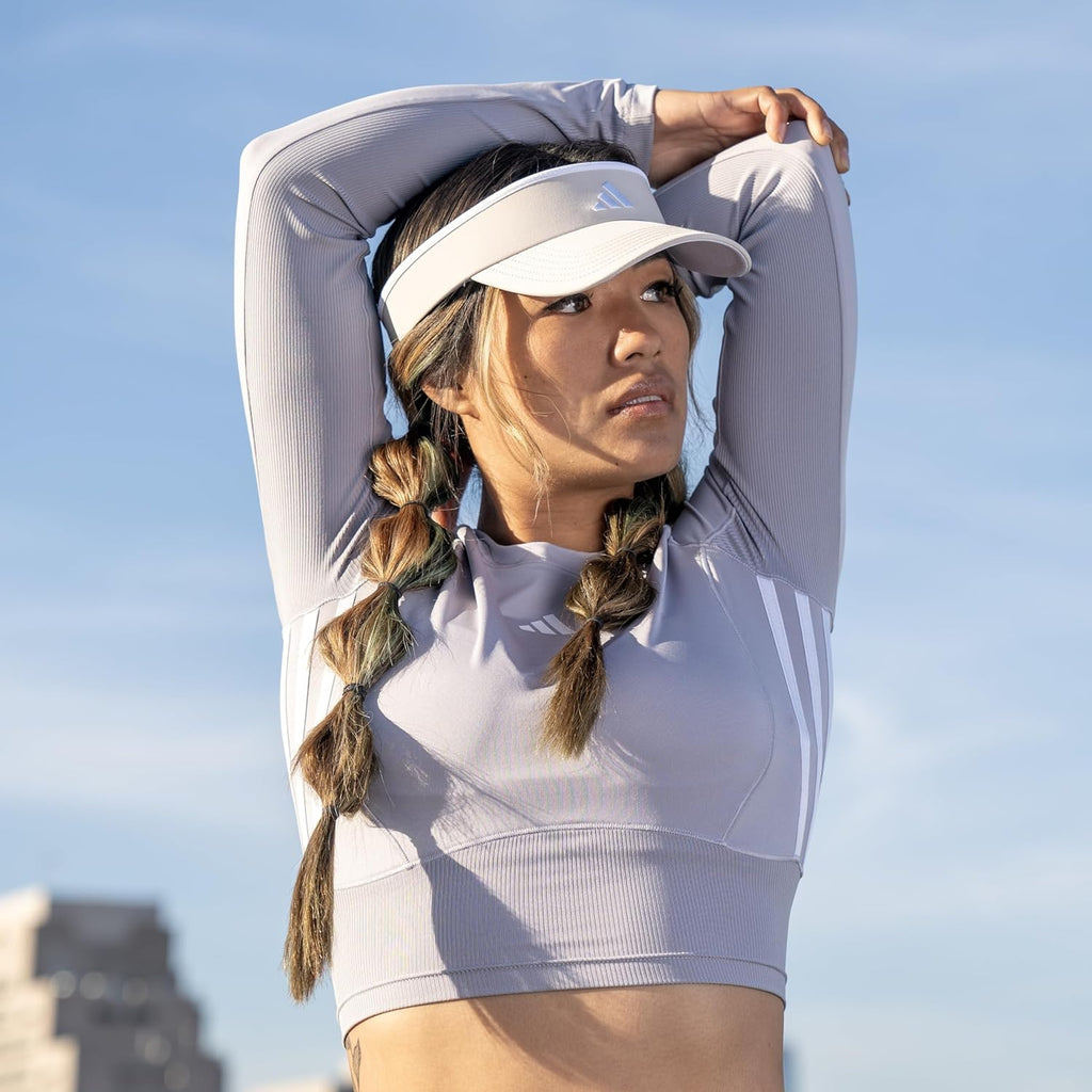 adidas Women's Visor – Match Athletic Clip-on Sun Hat for Sport & Training