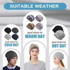 Cotton Slouchy Beanie Hip-Hop Soft Lightweight Running Beanie Adult Skull Hats Cap for Men Women Multicolor1-4pk