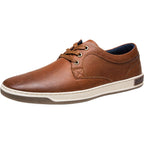 Jousen Men'S Fashion Sneakers Classic Retro Casual Shoes For Men Breathable Business Dress Sneaker