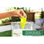 Rescue! Big Bag Fly Trap – Disposable, Outdoor Use - 2 Traps