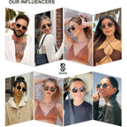 Sojos Retro Polarized Oval Sunglasses For Women Men Trendy Classic Shades Uv400 Protection Sj1177
