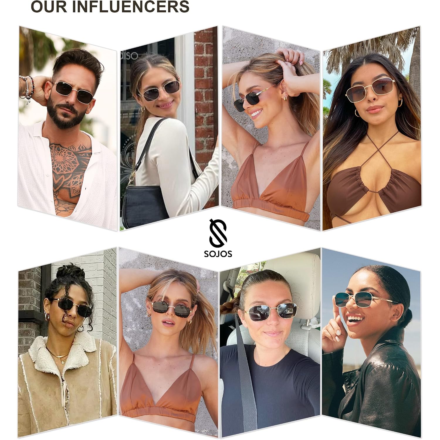 Sojos Retro Polarized Oval Sunglasses For Women Men Trendy Classic Shades Uv400 Protection Sj1177