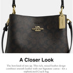 COACH womens Small Town Bucket