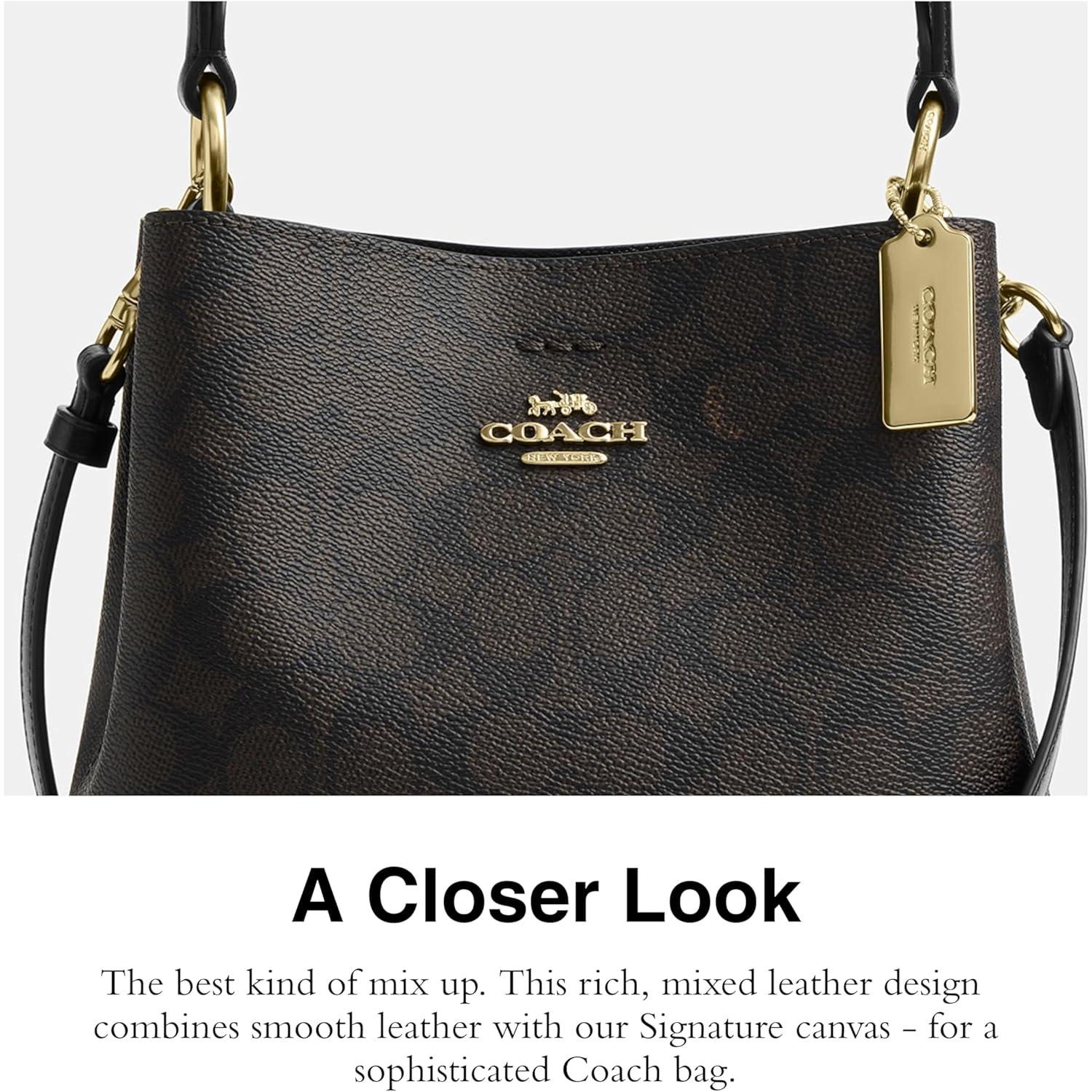 COACH womens Small Town Bucket