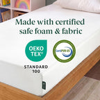 Zinus 5 Inch Twin Green Tea Memory Foam Mattress, Medium Firm Feel