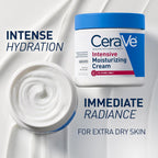 Cerave Intensive Moisturizing Cream, Body Moisturizer With Shea Butter, 72H Hydration + Skin Barrier Repair, Fragrance-Free Body Lotion For Extremely Dry Skin, 19Oz | Packaging May Vary