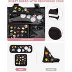 Large Ita Bag With 3 Pockets & 2 Inserts, Kawaii Pin Display Ita Tote Bag For Anime Kpop Fans, Versatile Messenger Bag