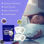 For Good Sleep Foot Pads - Lavender & Chamomile Infused Premium Foot Care, Soothing Nighttime Aromatherapy Ritual (20 Pcs)