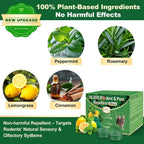 32Pcs Rodent Repellent, Natural Peppermint Oil For Mice, Peppermint | Pest Control, Mouse Repellent For Mice, Rats, Squirrels, Spiders And Pests, Keeps Pests Away Effectively From Garden & Home