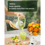 Portable Blender, Personal Blender for Smoothies & Shakes, Cordless, 33oz BPA-Free Vessel, 18000RPM Motor, Leakproof Lid with Sip Spout, USB-C Rechargeable, Easy-to-Clean Parts (Green)