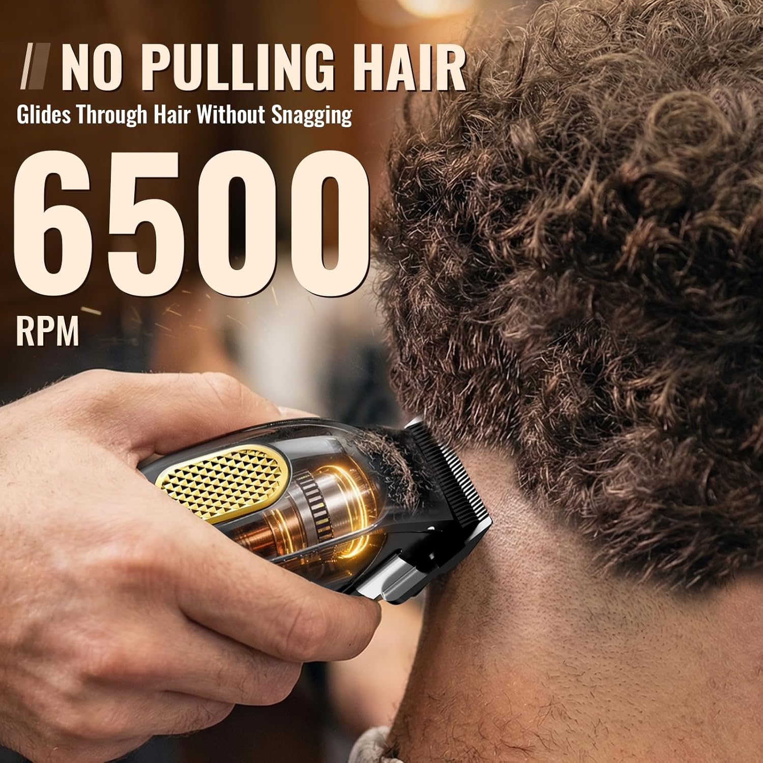 Ufree Hair Clippers for Men, Clippers and Trimmers Set, Cordless Barber Clippers, Grooming Kit, Gifts for Men