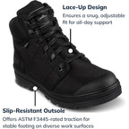 Skechers Women'S Rotund Darragh Work Lace-Up Safety Toe Boots