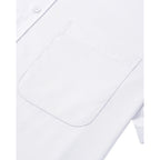 J.Ver Mens Short Sleeve Dress Shirts Solid Wrinkle Free Casual Button Down Shirt With Pocket