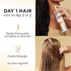 Pantene Conditioning Detangler Spray, Pro-V Repair & Protect, Nutrient Boost For Damaged Hair, Antioxidant Enriched, Leave-In Conditioner, Smooth & Shine, Sulfate-Free, 8.5 Fl Oz, 3 Pack