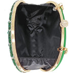 MAIRLOM Women's Evening Bags Sparkly Rhinestone Clutch Purses Luxury Diamond Peacock Handbag for Wedding Party Formal