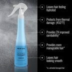 Pravana Intense Therapy Leave-In Conditioner Spray Treatment & Detangler | Instantly Detangles & Hydrates | Equalizes Hair Porosity | For All Hair Types | Strengthens & Softens Hair