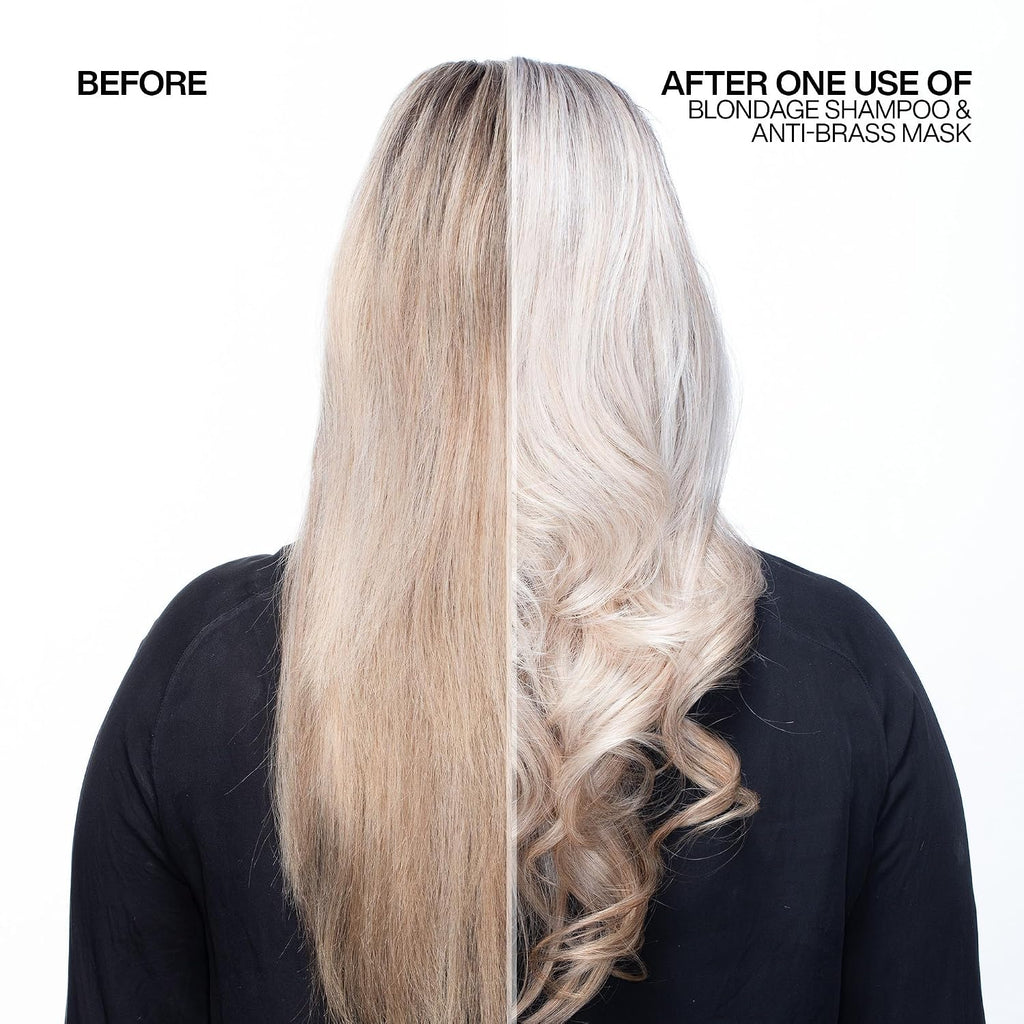Redken Blondage Purple Shampoo For Blonde, Bleached Or Highlighted Hair - Neutralizes Brassy Tones With Salicylic Acid, Color Depositing