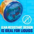 Ziploc Twist N Loc Food Storage Containers, Leak Resistant Design, Small Round, 9 Count