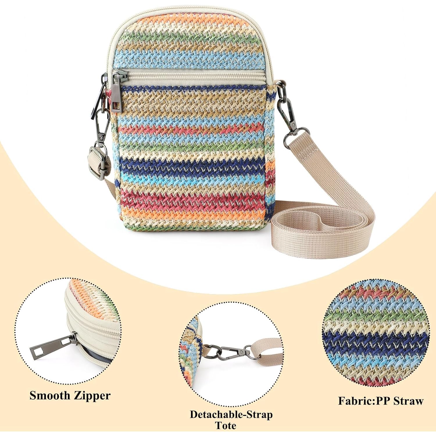 Rfid Crossbody Bags For Women Travel, Small Cell Phone Purse