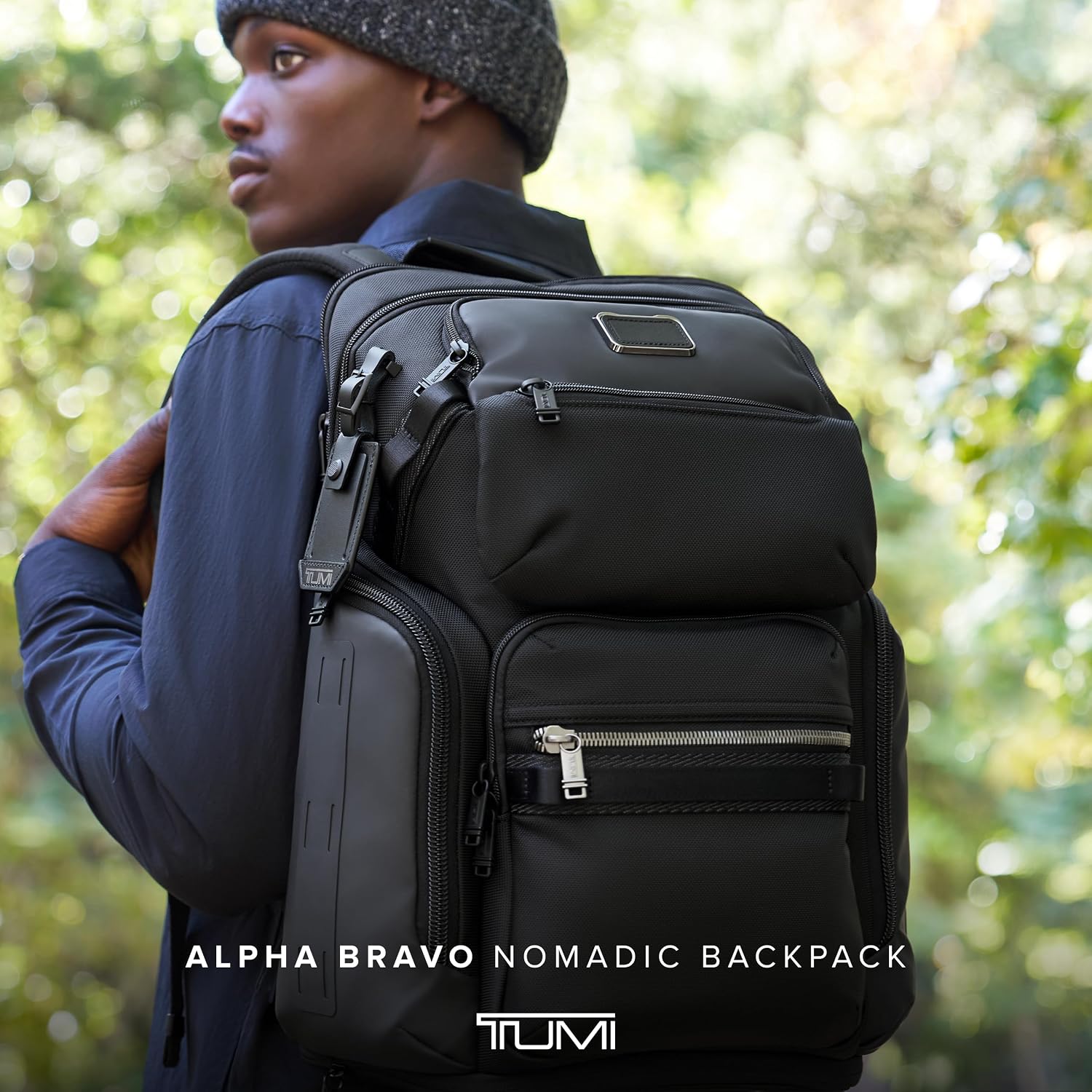 Tumi - Alpha Bravo Nomadic Backpack - Men'S Durable Carry On Bag - 18.8" X 15.0" X 9.0" - Fits Up To 15" Laptop - Black