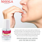 Mavala Stop Deterrent Nail Polish Treatment | Nail Care to Help Stop Putting Fingers In Your Mouth | Bitter Taste| Easy Application | For Ages 3+ | 0.17 oz