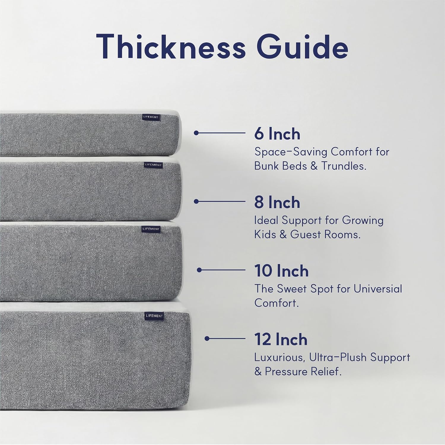 Twin Mattress For Kids, 6 Inch Twin Bed Mattress, Basic Graphite Cooling Memory Foam Mattress In A Box, Pressure Relief With Medium Firm Support, Certipur-Us Certified, 75''L X 39''W