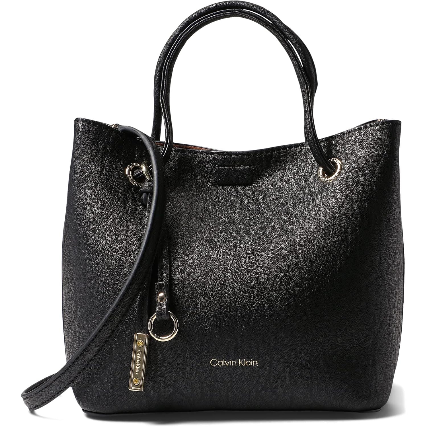 Calvin Klein Women'S Gabrianna Bubble Lamb Mini Tote Crossbody