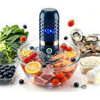 Purepod Produce Cleaner, Fruit And Vegetable Cleaner With Oh-Ion Technology | Ipx7 Wireless Food Purifier, 10 Min Auto Clean For Fruits, Veggie, Grains, Meat, Seafood