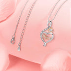 BFF&UNICORN Gifts for Women, Sterling Silver Mom Nana Grandma Necklace for Women, Birthday Mothers Day Jewelry Gifts for Mom Grandma Wife from Daughter Son